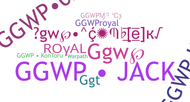 별명 - ggwp