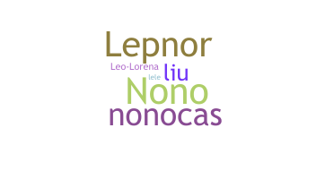 별명 - Leonor