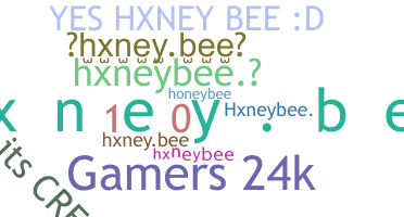 별명 - hxneybee