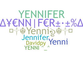별명 - Yennifer