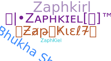 별명 - Zaphkiel
