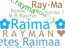 별명 - Rayma