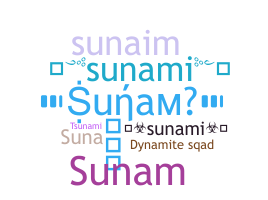 별명 - Sunami
