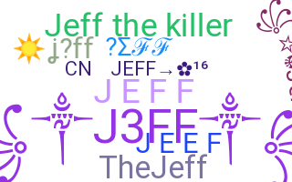 별명 - Jeff