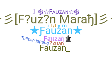 별명 - Fauzan