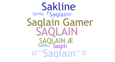 별명 - Saqlain
