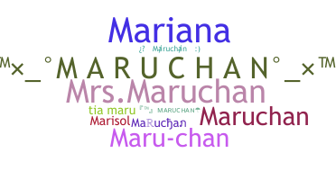 별명 - maruchan