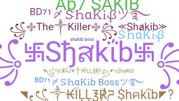 별명 - Shakib