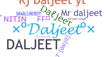 별명 - Daljeet