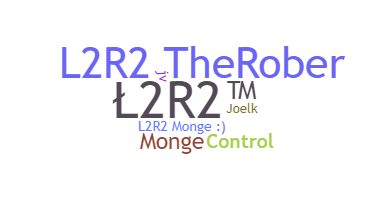 별명 - L2R2