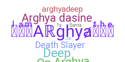 별명 - Arghya