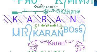 별명 - Karan