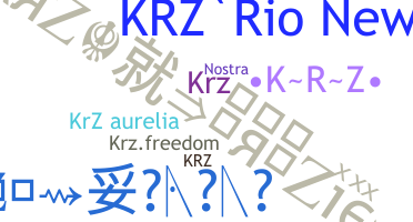 별명 - KrZ