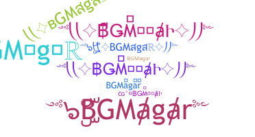 별명 - BGMagar