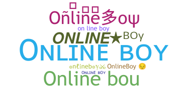 별명 - onlineboy