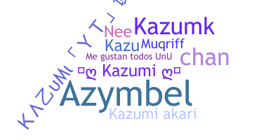 별명 - Kazumi