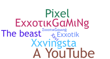 별명 - ExxotikGaming