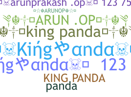별명 - KingPanda