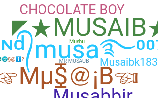 별명 - musaib