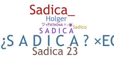 별명 - Sadica