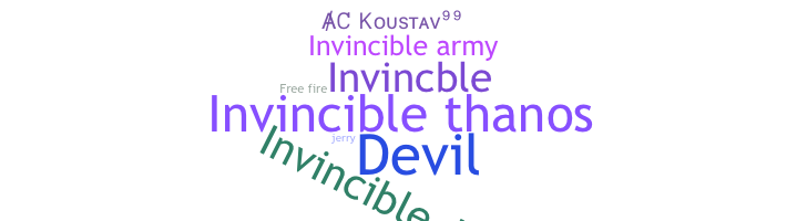 별명 - Invincible