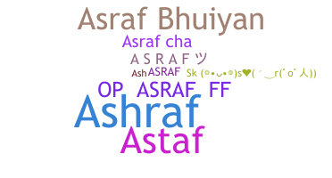 별명 - Asraf
