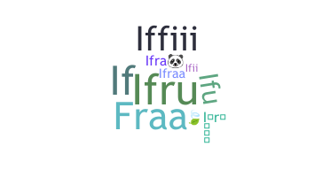 별명 - Ifra