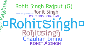 별명 - rohitsingh