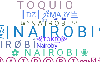 별명 - Nairobi