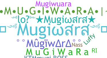 별명 - mugiwara