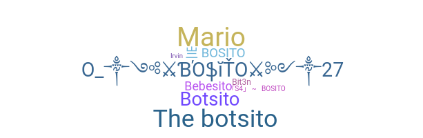 별명 - Bosito
