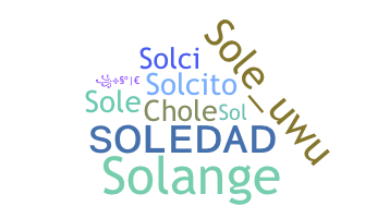 별명 - Soledad