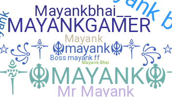 별명 - MayankBhai