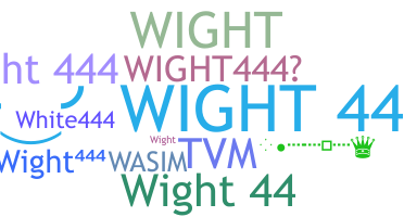 별명 - Wight444