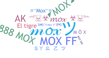 별명 - mox