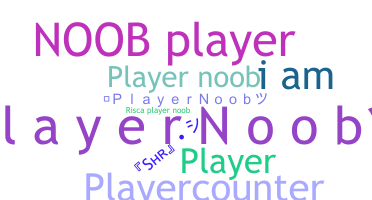 별명 - PlayerNoob
