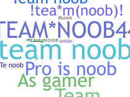 별명 - TeamNoob