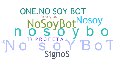 별명 - Nosoybot