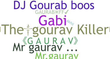 별명 - Gaurab