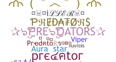 별명 - predators