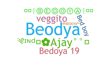 별명 - Bedoya