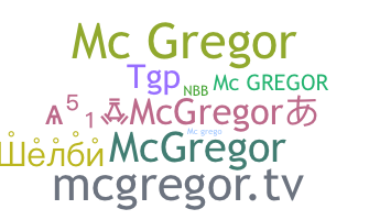 별명 - Mcgregor