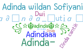 별명 - Adinda
