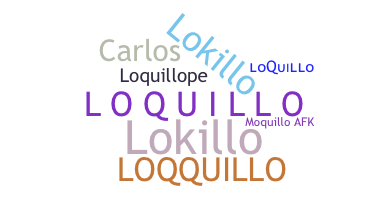 별명 - loquillo