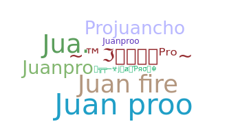 별명 - JuanPro
