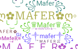별명 - Mafer