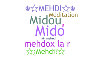 별명 - Mehdi