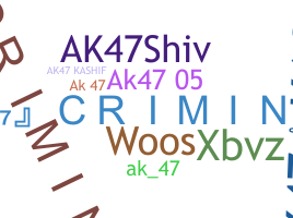 별명 - Ak47criminal