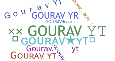 별명 - gouravyt