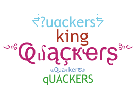 별명 - Quackers
